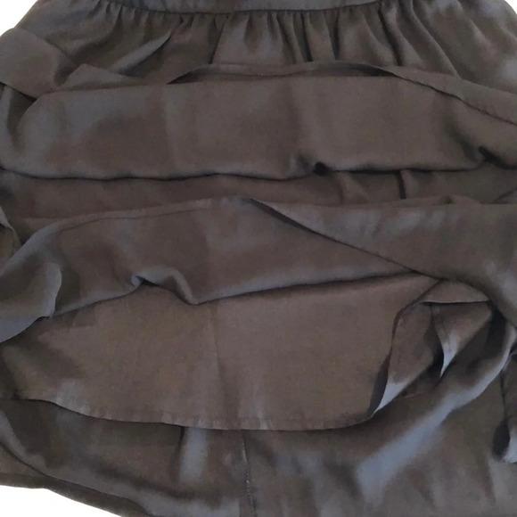 L AMOUR Sleeveless Handkerchief Hem Tie Back Dress by Nanette Lenore NWOT Small - Picture 7 of 12